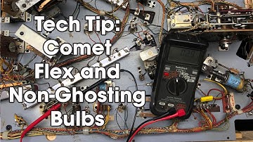 Tech Tip - Comet Flex and Non-Ghosting Bulbs #Pinball #LED #Cometpinball