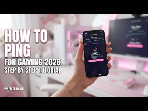 HOW TO LOWER PING FOR GAMING 2026 STEP BY STEP TUTORIAL | PINKPIXEL