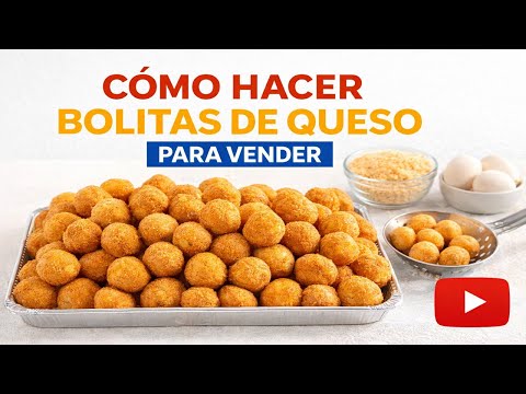 Como hacer bolas de queso | curso de bocadillos