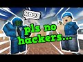 IF IM KILLED BY A HACKER THE VIDEO ENDS... (ROBLOX Arsenal)