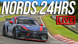 The Toughest Sim Race Of The Year - iRACING Nurburging 24 (Night Stints)