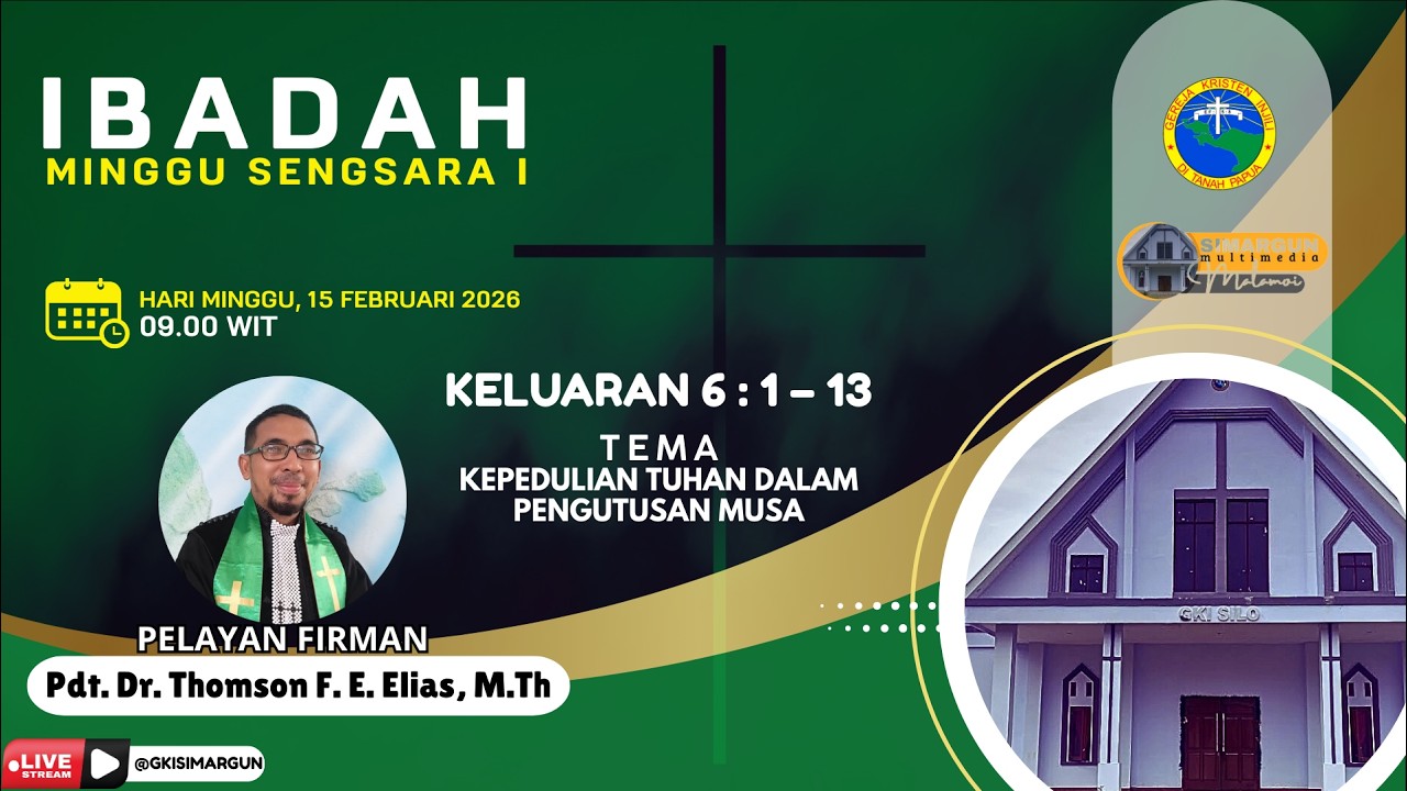 IBADAH MINGGU SENGSARA I - 15 FEBRUARI 2026