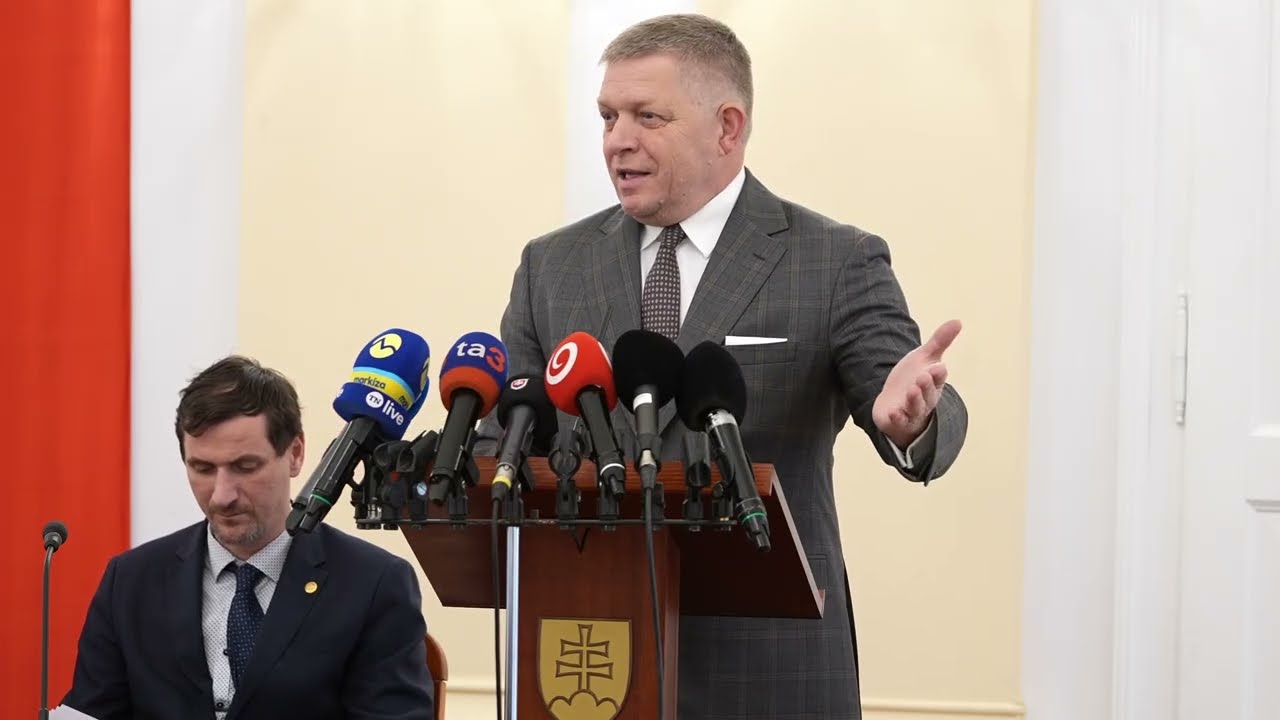 R. FICO: SLOVENSKO POTREBUJE VÍZIU A NIE ČIERNE SCENÁRE 🇸🇰