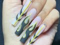 Nail Art Designs | LDS Line Art Gel #Shorts