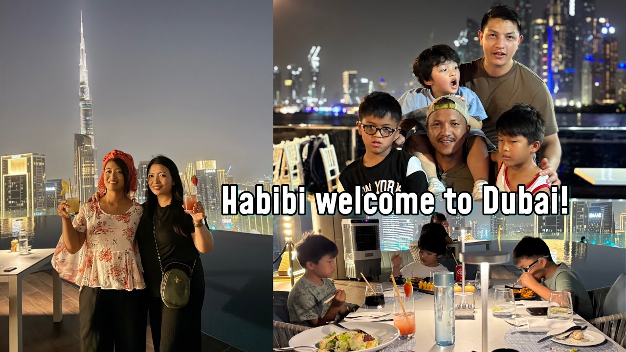 DUBAI tetoh ISRAEL te kaki muto nau[Vlog] Aboifamily dubaivlog 