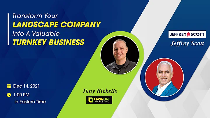Webinar: Create a Valuable Turnkey Landscape Busin...