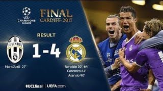 ملخص نهائى دورى الابطال 2017 ريال مدريد و يوفنتوس 4 _ 1 تعليق  عصام الشوالى