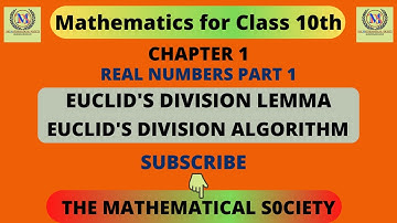 MATHS ||CLASS -10|| REAL NUMBER ||PART 1 || EUCLID