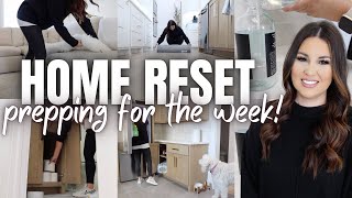 ULTIMATE HOME REFRESH DAY 2024 | PREPPING YOUR HOME FOR THE WEEK AHEAD | SATISFYING HOME RESET DAY