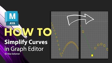 How To : Simplify Curves in Autodesk Maya