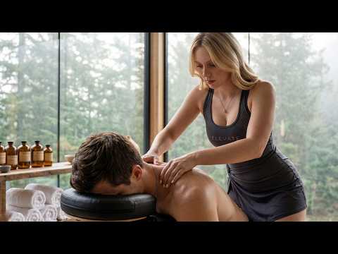 Melt Away Stress: ASMR Soft Touch Massage for Deep Relaxation
