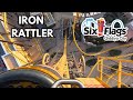 Iron Rattler 4K On Ride POV Six Flags Qiddiya City World S TALLEST Tilt Coaster