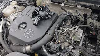 Mercedes-benz A200, coolant leak, thermostat replacement, diagnosed and fixed. 