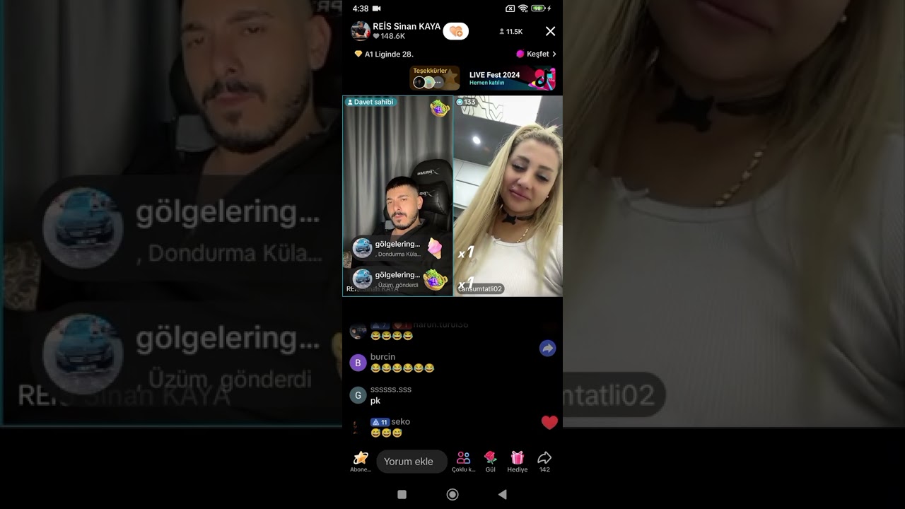 Sinan Kaya Cansum Tatlı Olay Kavgadan Sonra Yüz Yüze Konuştular.. Part 1