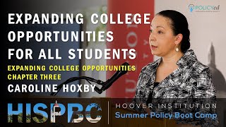 Chapter Three: Expanding College Opportunities with Caroline Hoxby