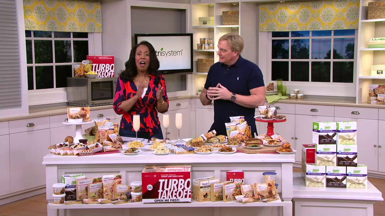 Nutrisystem Turbo Ten 4-Week Plan w/ Bonus Shakes Auto-Delivery on QVC
