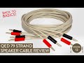 QED Classic 79 Strand speaker cable review - Hifi reviews from Fluteboy (Subtitled)