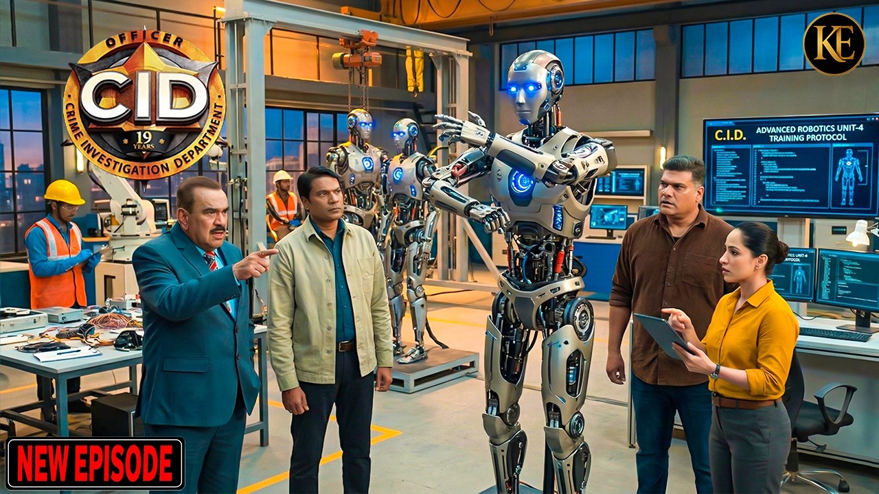 CID टीम ने मुजरिमों को पकड़ने के लिए रोबोट्स को ट्रेनिंग दी | CID | सी.आई.डी. | Latest Episode
