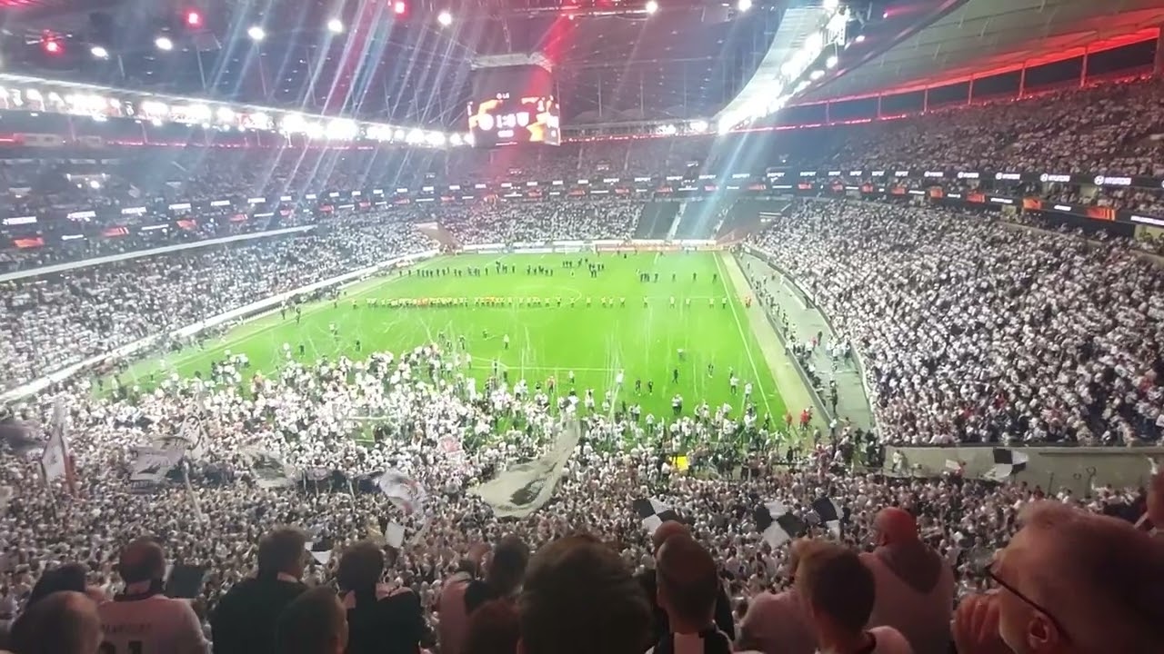Eintracht Frankfurt SGE Einzug ins Finale gegen West Häm Waldstadion UNCUT EUROPACUP in diesem Jahr