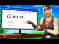 I put my PAYPAL in my Fortnite name and made this much...