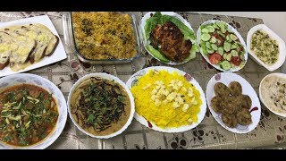 Eid ul fitr day 1 Dawat preparation for 12 people with full recipes eid special biryani , Dhaleem ..
