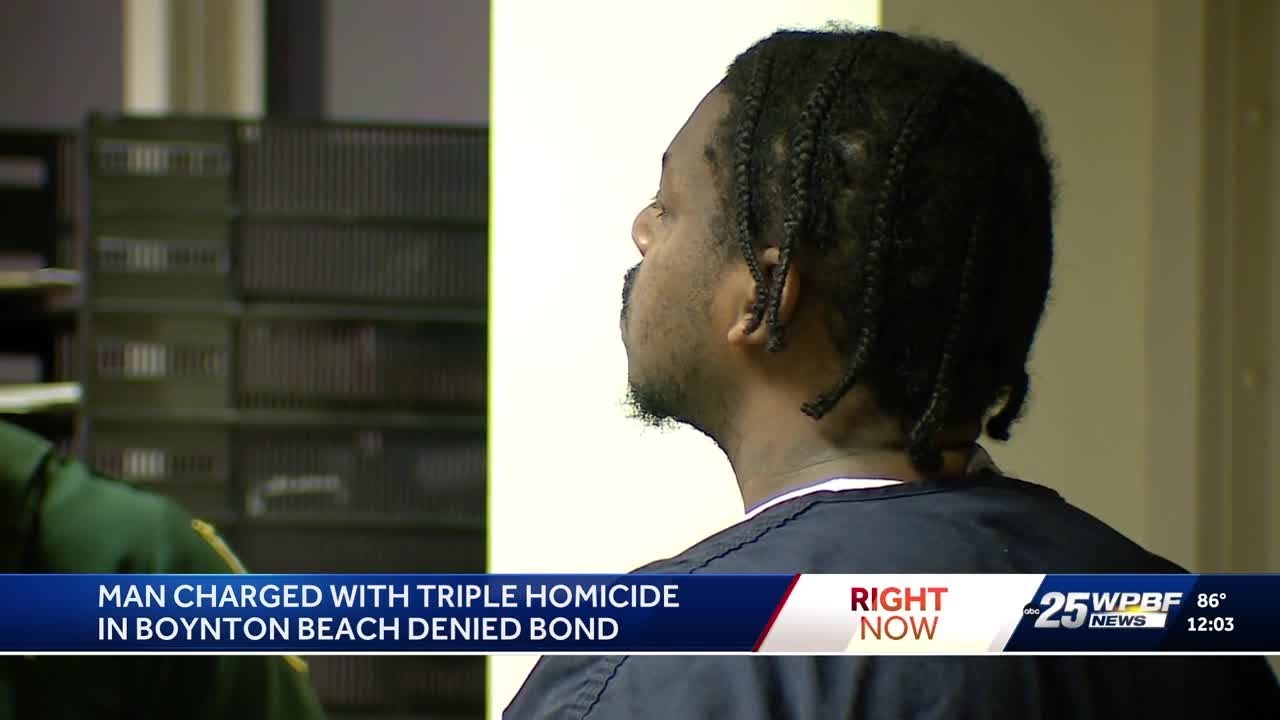Bond denied for man accused in deadly Boynton Beach-area shooting