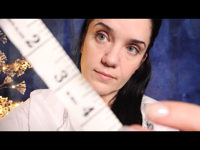ASMR Meaningless Measurements and Crinkly Shirt