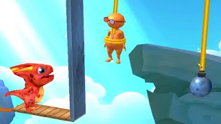 Rope Cut - Rescue Hero - Gameplay Walkthrough Part 1 Levels 1-25 (Android,iOS) screenshot 4