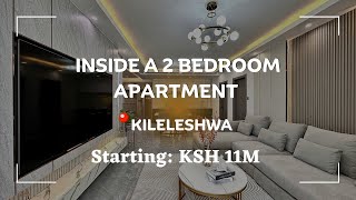 INSIDE a 2 BEDROOM Apartment in Kileleshwa | State-of-the-art | Modern
