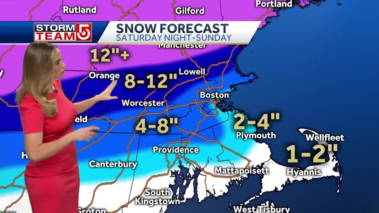 Winter storm forecast Key facts, figures YouTube