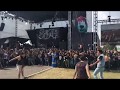 Suicide Silence - WALL OF DEATH! @ Knotfest Mexico 2017. 10/28/17