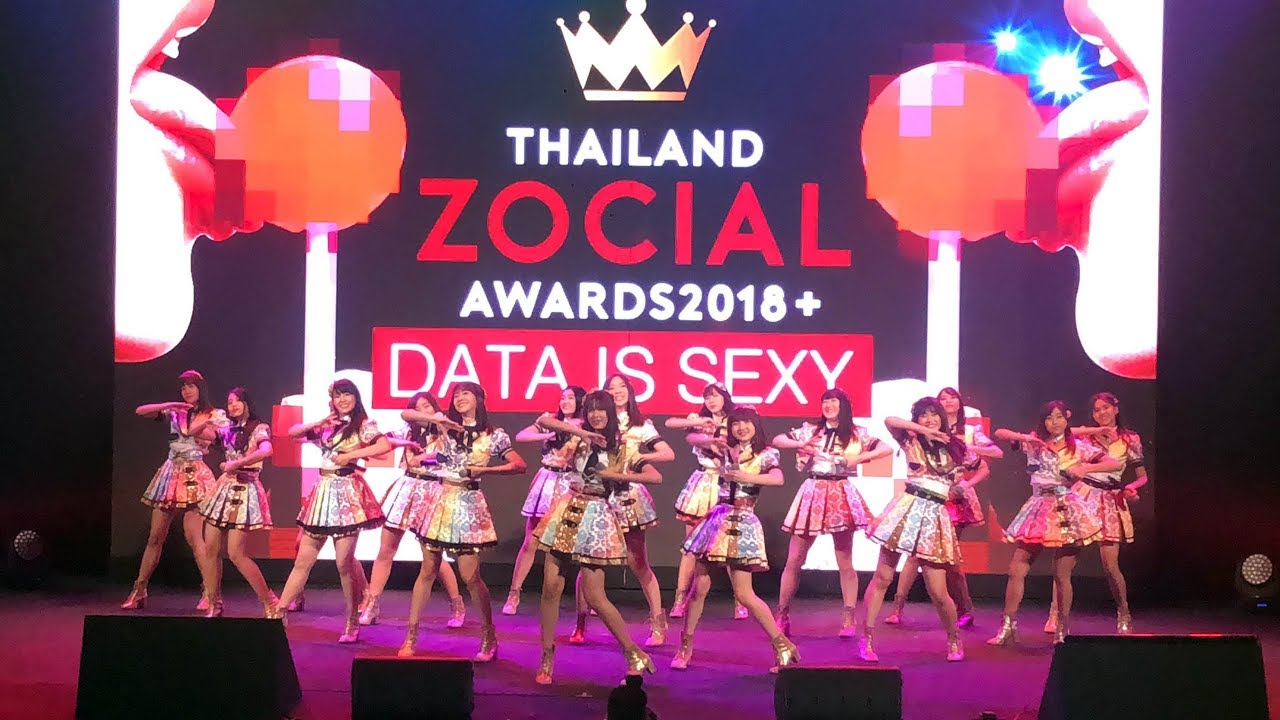 BNK48 Mini show | Thailand Zocial Award 2018