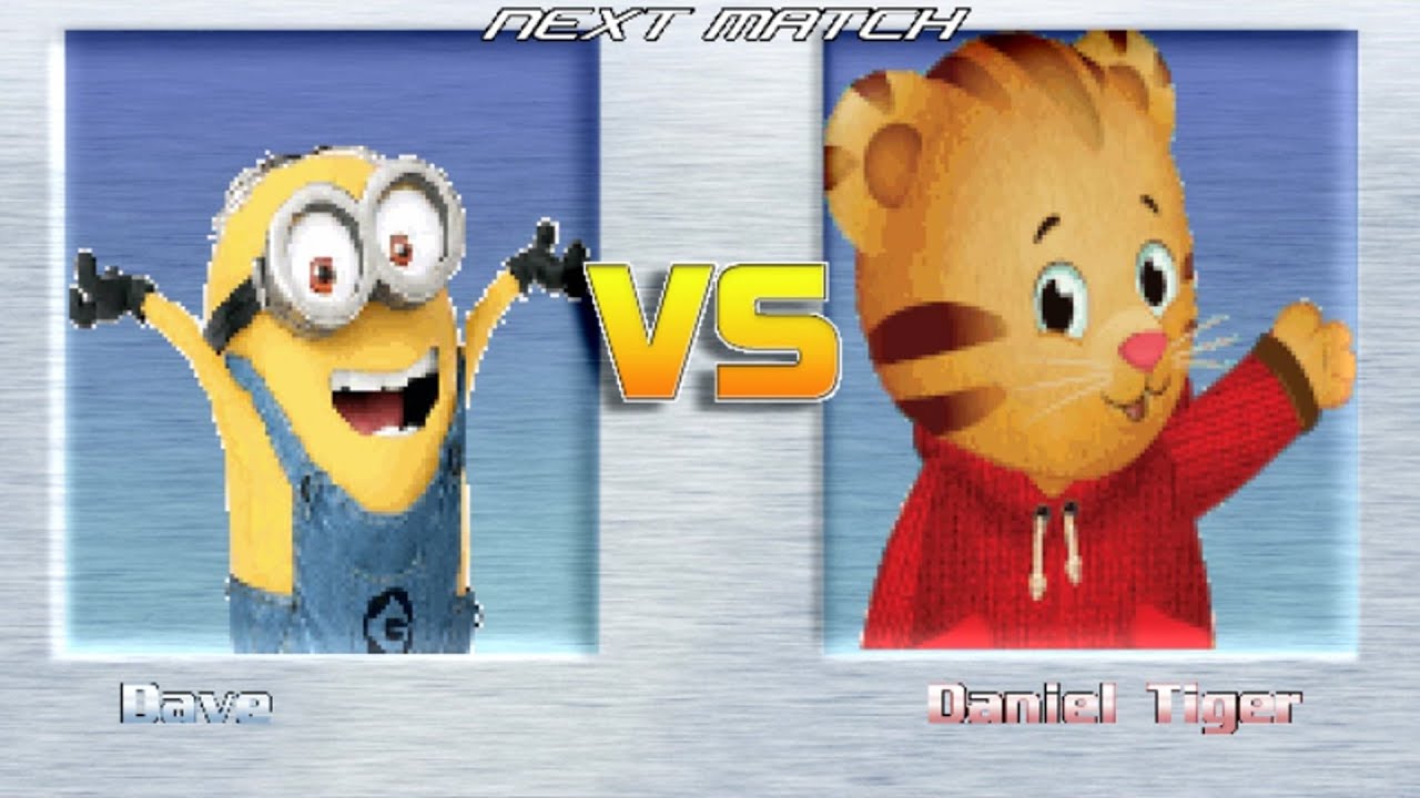 БИТВЫ M.U.G.E.N | Дэйв Миньон против Дэниела Тайгера | Миньоны против соседей Дэниела Тайгера