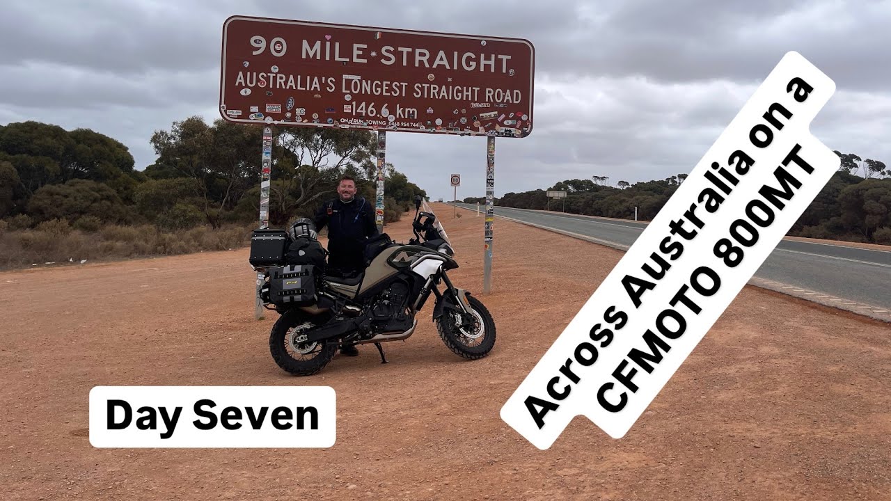 Riding a CFMOTO 800MT Across Australia - Day Seven