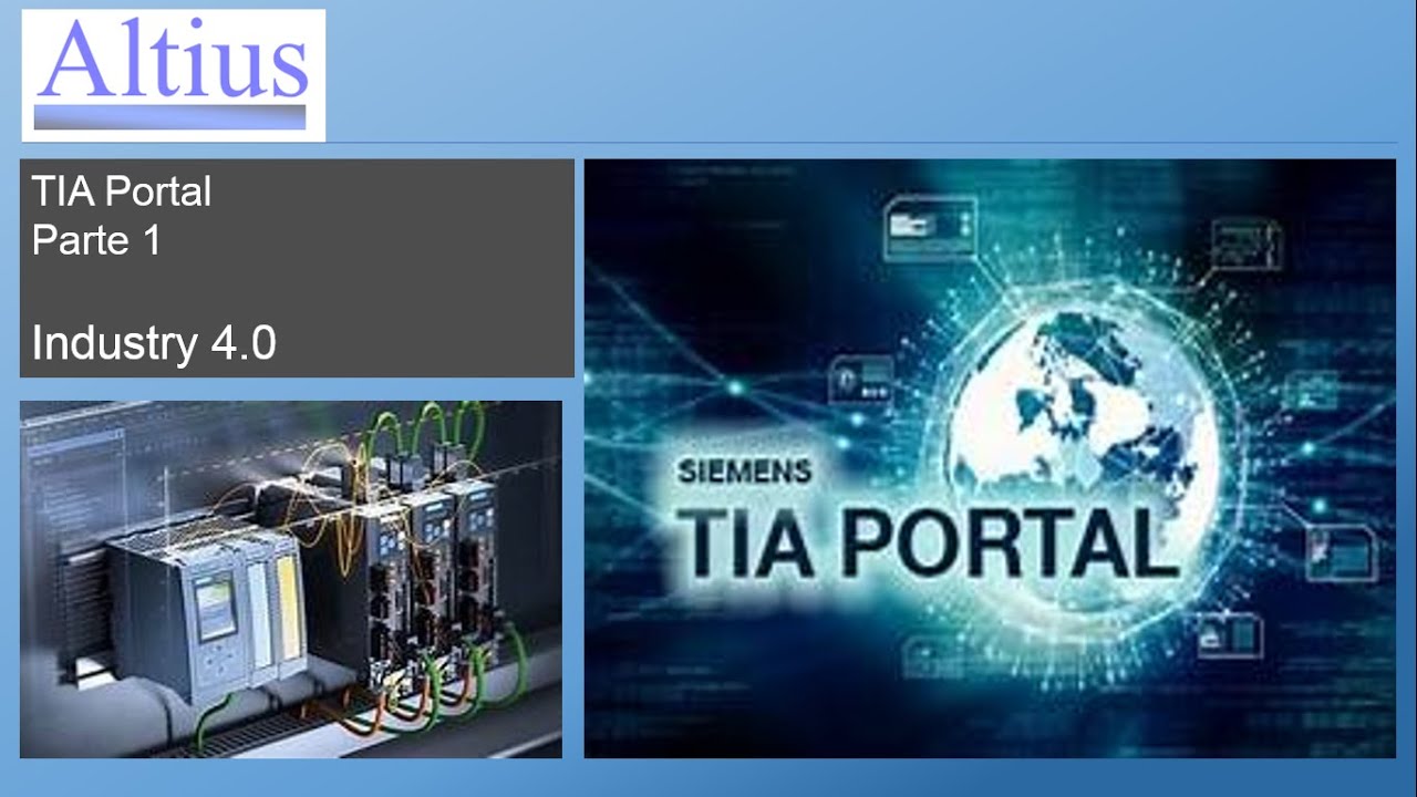 Altius 1 TIA Portal Industry 4 0 - YouTube