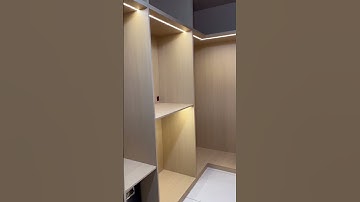 Lắp đặt đèn LED thanh nhôm cho tủ quần áo - Đơn giản nhưng sang trọng