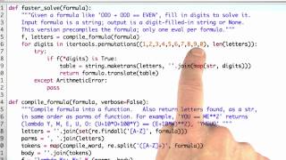 Compile Word Solution - Design of Computer Programs