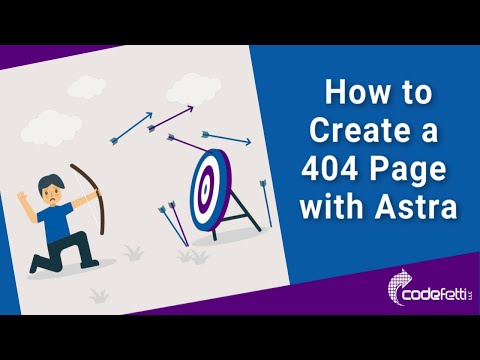 How to Create a 404 Page with Astra