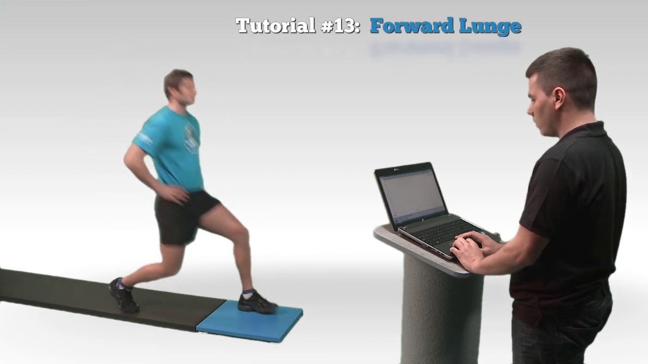 Why Forward Lunge is performed and how the measurement works YouTube