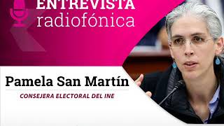 Entrevista de Pamela San Martín con Carmen Aristegui sobre disminución de prerrogativas
