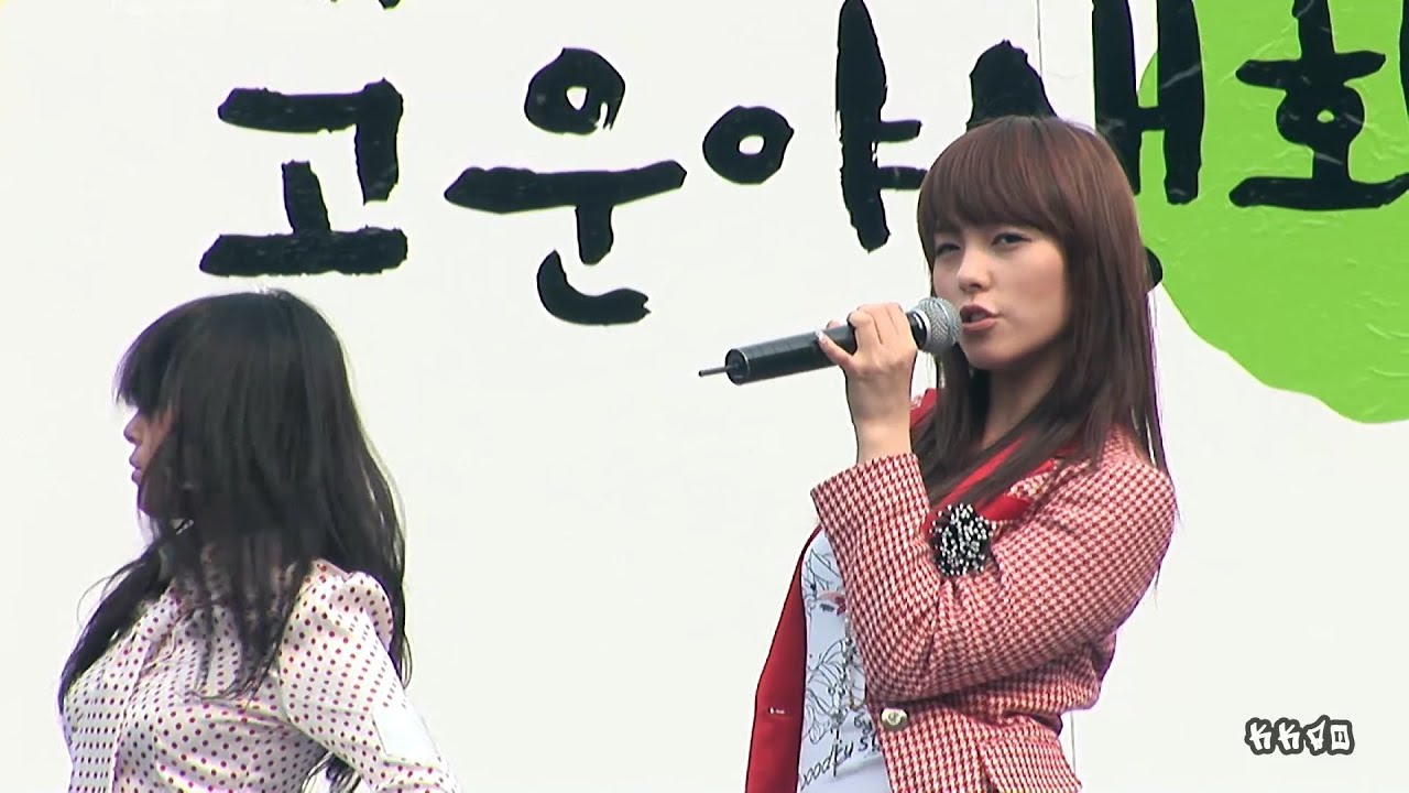 080427 원더걸스 (WONDER GIRLS) - 아이러니 (Irony) (feat.청양컴온) 직캠 (fancam) @청양 고운야생화 축제 BY KKAO