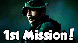 THE FIRST MISSION! (Call of Duty: Modern Warfare Campaign #1)