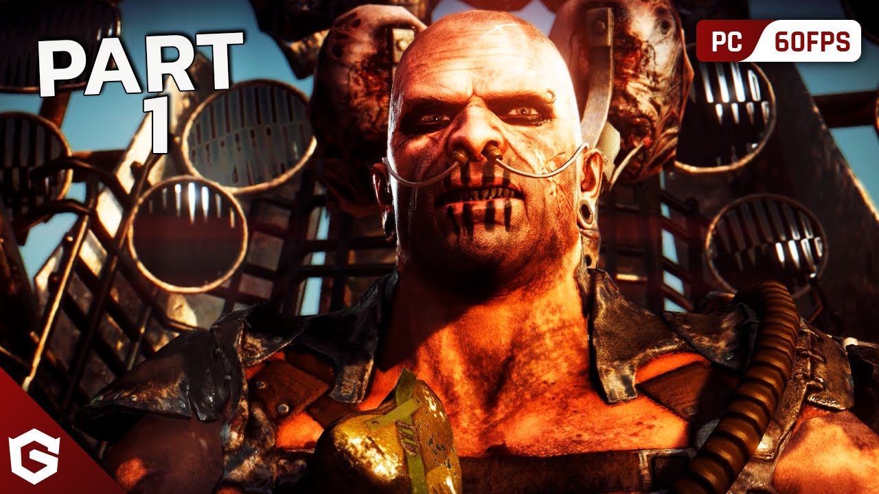 MAD MAX - Intro & Mission #1 - Feral Man (1440p 60fps)