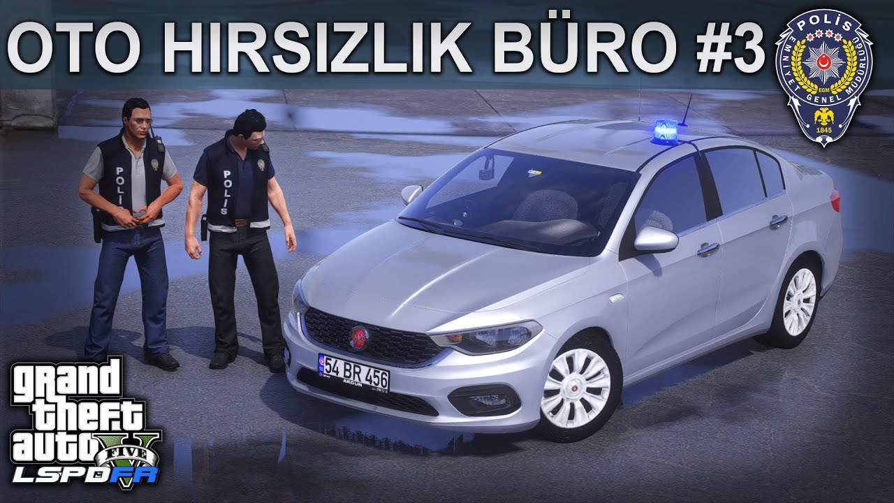 YİNE AKSİYON YİNE ÇATIŞMA! | OTO HIRSIZLIK BÜRO #3 | GTA 5 LSPDFR