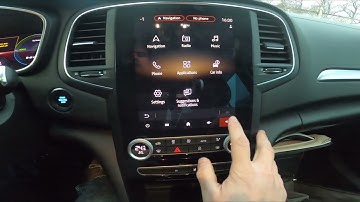 How to Turn Radio On or Off, and Change Radio Volume in Renault Megane IV ( 2016 – now )
