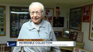 Former Milwaukee Police officer collects police patches from across the world