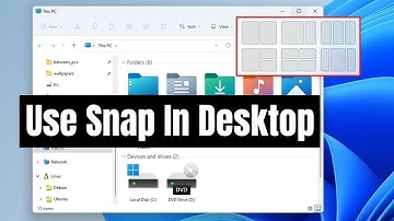 How to Use Snap Layouts & Virtual Desktops in Windows 11 | Multitasking Like a Pro ⚡