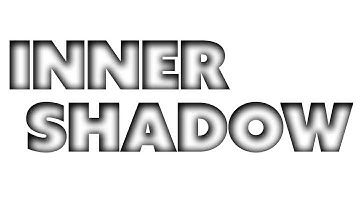 How to Add Inner Shadow for Text Photoshop!