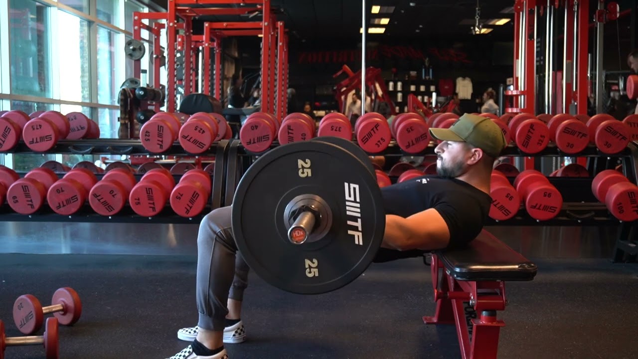 (AV) Barbell Hip Thrust (scoop method) YouTube