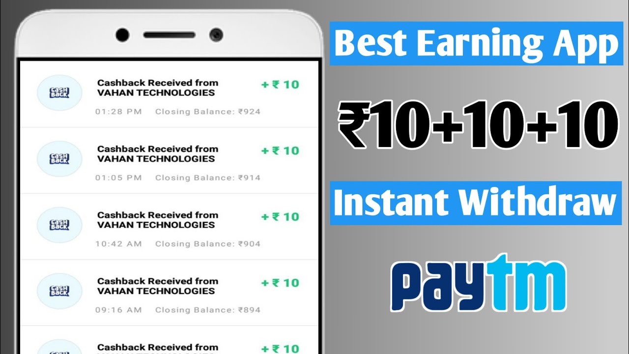 🤑Best Self Earning App for Android 2022 || Earn Daily Free Paytm Cash ...